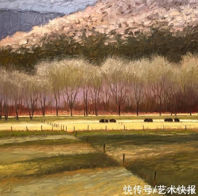 杰夫科克伦$美国艺术家杰夫科克伦风景油画作品欣赏