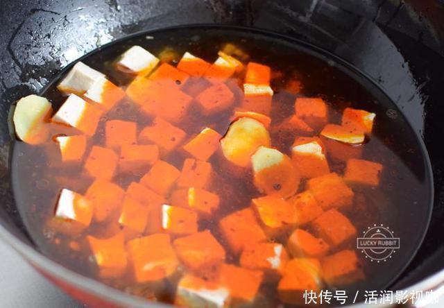 麻辣豆腐|豆腐这么做太下饭了,口感爽滑,香辣过瘾,米饭做少了不够吃