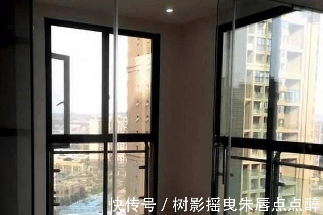 衣帽间|老公只不过在阳台装了几块玻璃, 家里多出一间房, 邻居来效仿