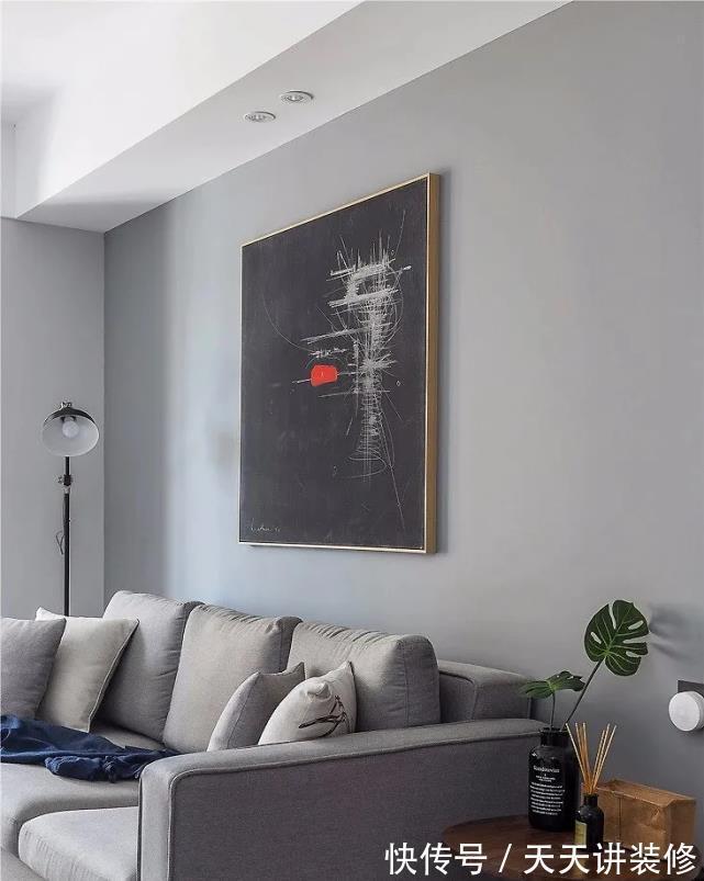 空间|102平现代工业风格装修,给装修做减法,漂亮又大方的设计!