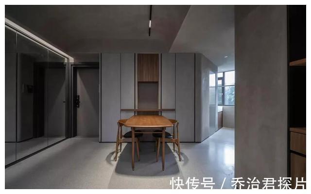水泥|为解压,70后大叔“极简”装新房,全屋毛坯水泥风,舒适有格调!