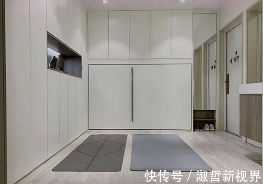 墨菲床|房子小没玄关教你装出多功能玄关区，收纳强大，还能多个卧室