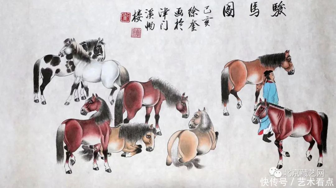 松风画马传人徐奎作品选|名家名作 | a951