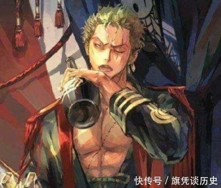 世界第一|海贼王:索隆亲叔登场,送来五颗神级果实,索隆一口气全部吞下!