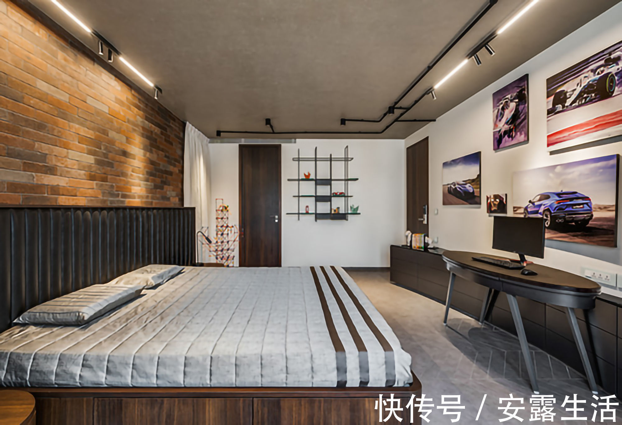 极简|印度富人区的510㎡自建豪宅,悬空花园,天井泳池,很有特色