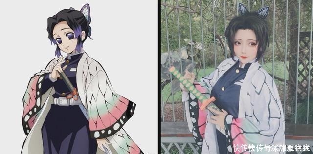 鬼灭之刃|鬼灭之刃硬核COS,蝴蝶忍神还原!泰国小哥看后也要认输!