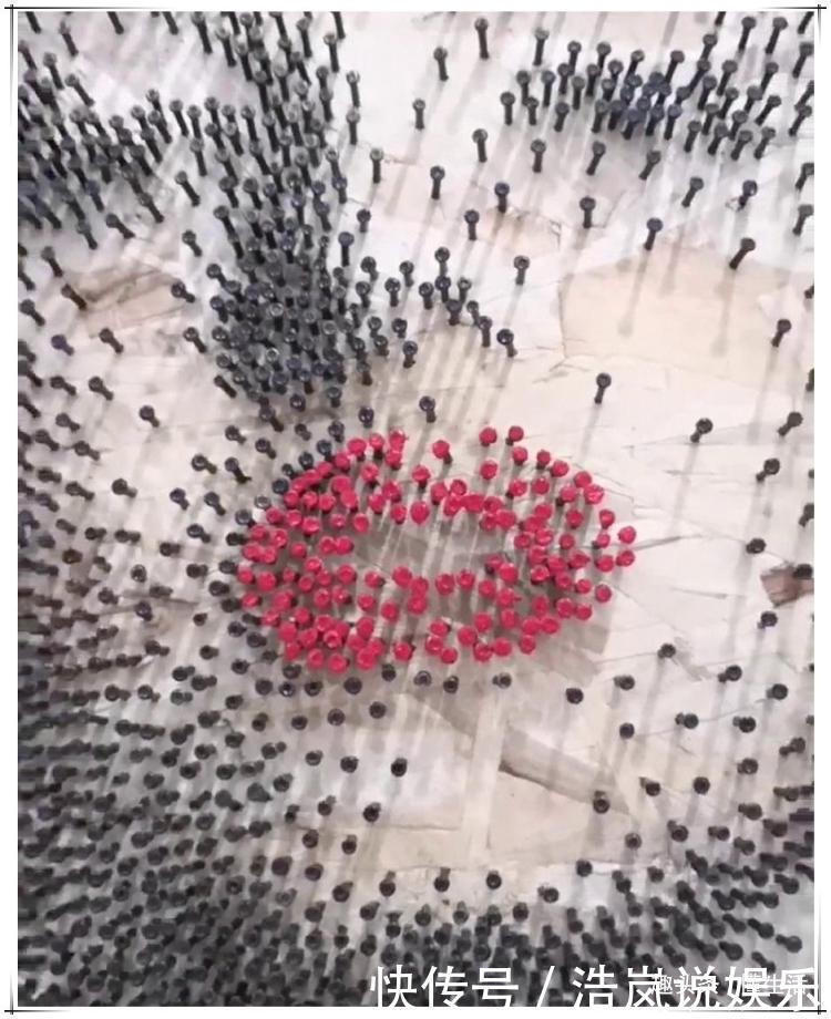 玛丽莲梦露|美术生钉子上涂口红,被指责浪费,镜头拉远成品让人美到心醉