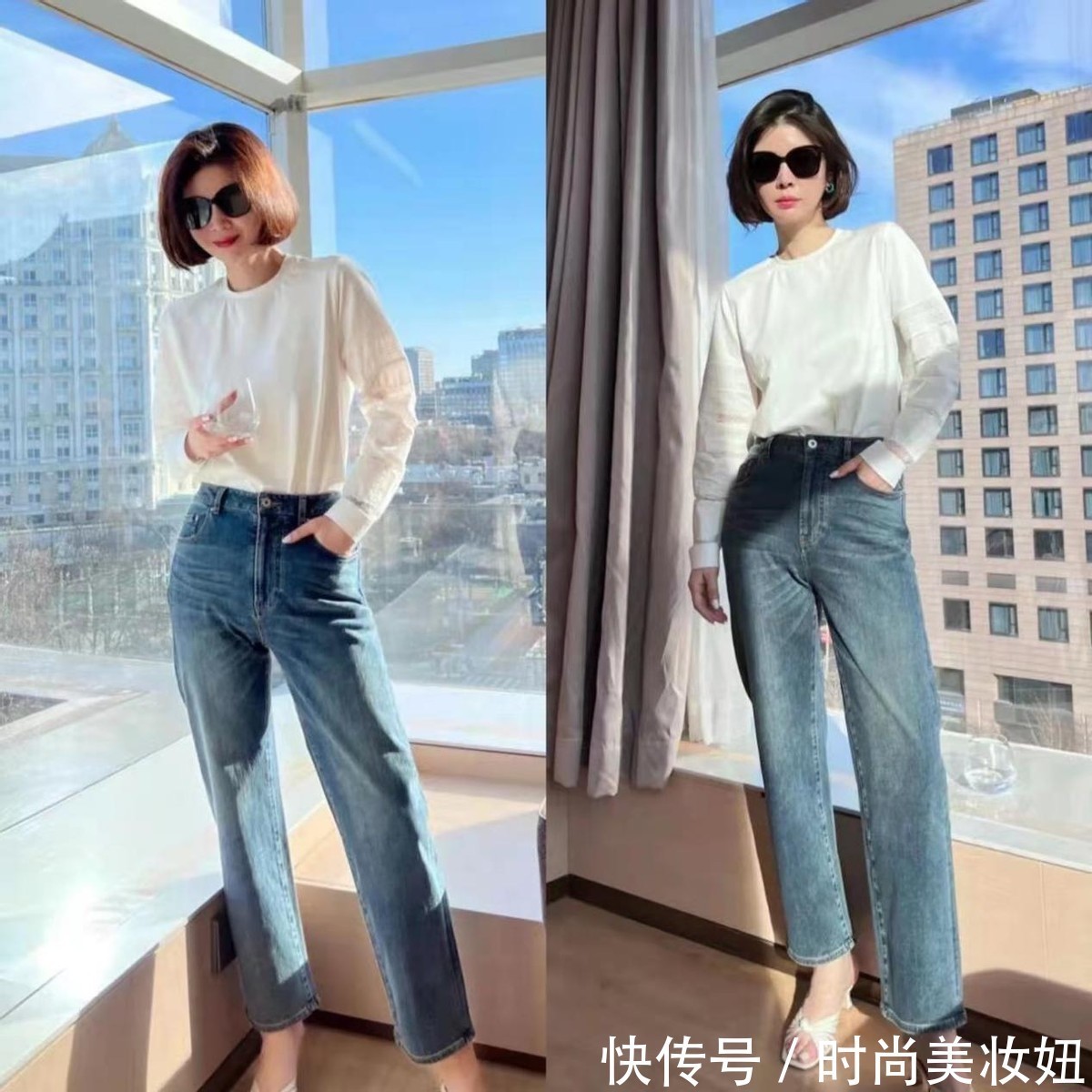 时髦 “蓝色牛仔裤”永不过时,记住几个小技巧,更加高级又时髦