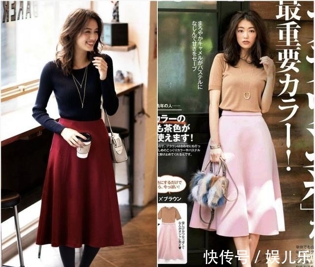 迷笛裙 这5组时髦不出错的日系通勤穿搭,也太时髦优雅了吧!值得借鉴