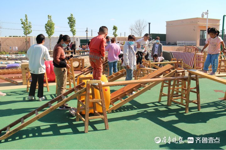 游戏|利津县陈庄镇付窝幼儿园 举行家长开放日活动