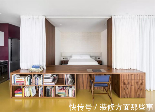 小户型|68平现代风小户型单身公寓,围绕主子做了个360 °的沙发真实用