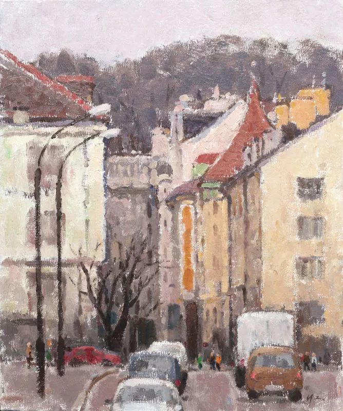 高级色彩,沈行工独特的诗意性油画