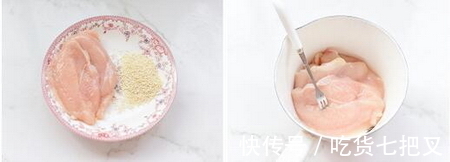 柠檬汁|做一道夏日快手菜——爆好吃的芝麻煎鸡胸肉