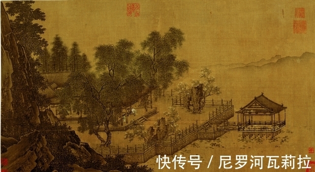 放大10倍|南宋的一幅画,画船不画水却被称为神作?放大10倍后看出其中奥妙