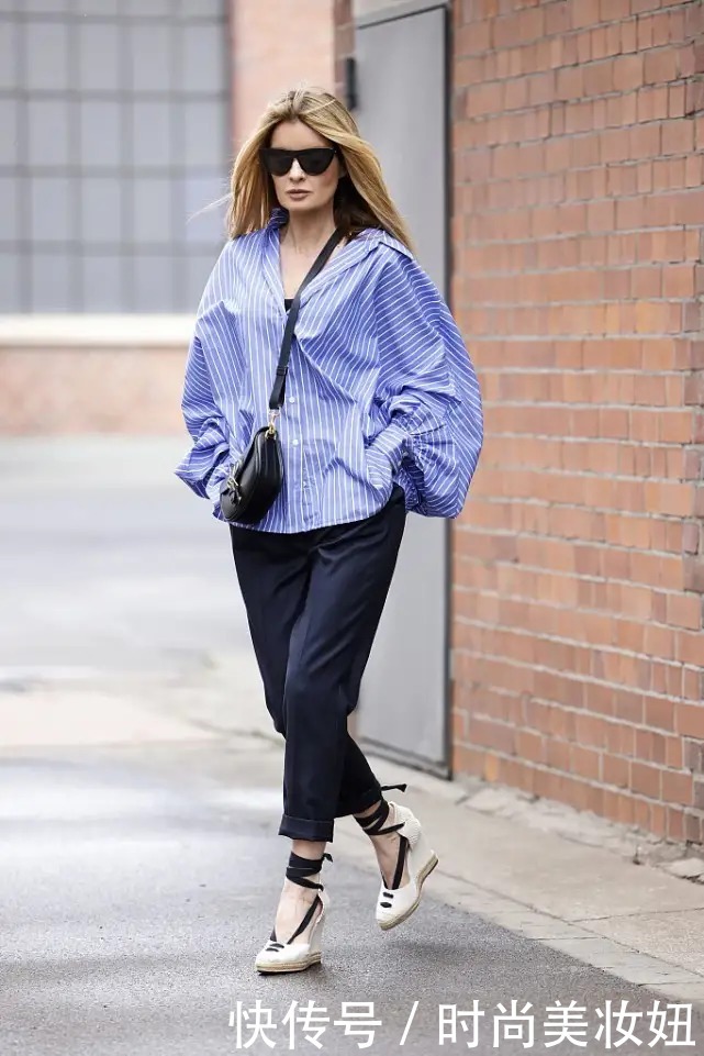 穿搭|真正见过世面的女人，衬衫也能穿出高级范，看三木的搭配就知道