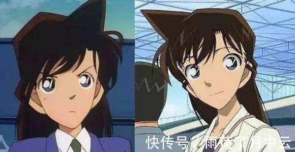 柯南|动漫角色“整容史”,网红脸型成为主流,柯南却退化成“猿人”!