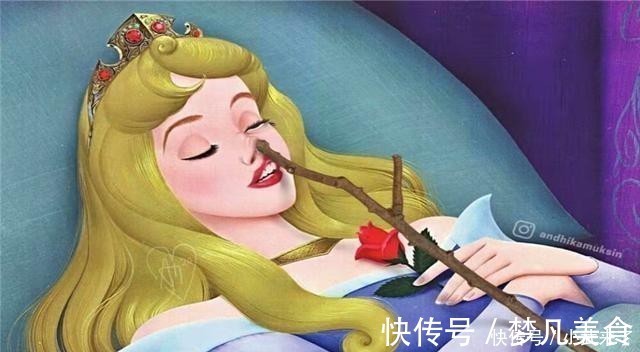 茉莉公主|外国网友真狠心,将迪士尼公主用PS换脸丑化,王子:求放过我们