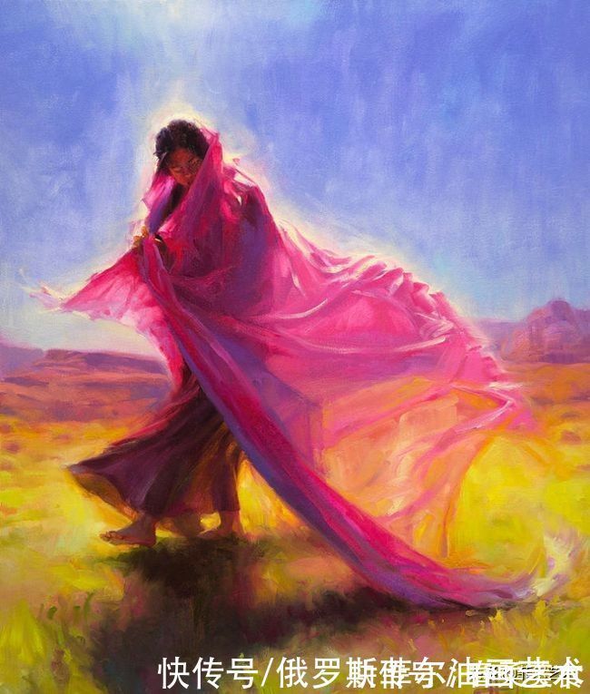 主旋律@史蒂夫·亨德森的油画以光线,生命和色彩为主旋律,好看极了