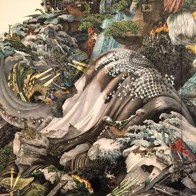 东京艺术大学|一幅画画了3年,细到要用放大镜,他把钢笔画玩到了极致