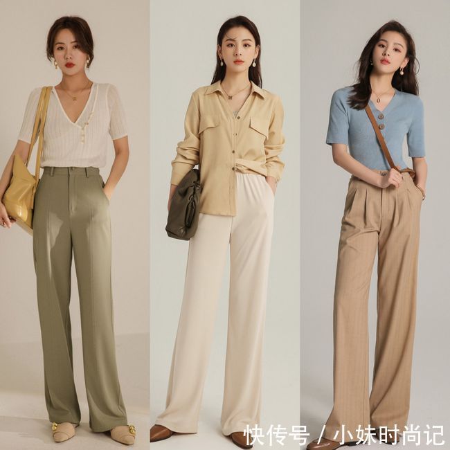 泡泡袖|夏季通勤穿搭示范,既不会过于严肃,还能兼顾舒适和时髦