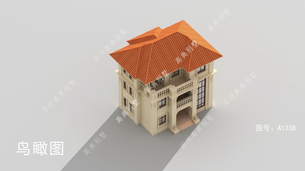 设计风格|三层欧式自建别墅,简洁的设计风格,让别墅显出一种大气的感觉