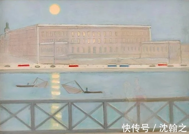 画家|瑞典富二代画家的北欧童话，莫兰迪色透着最清澈的纯真