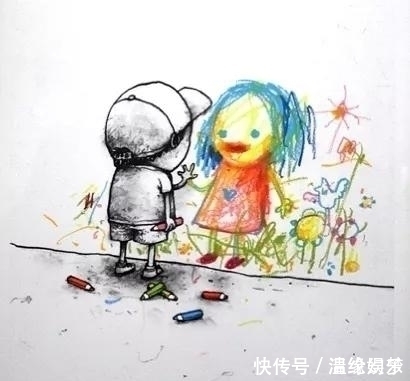 插画@这组内涵插画,刚看第一张笑喷了,看到第三张我就泪奔了