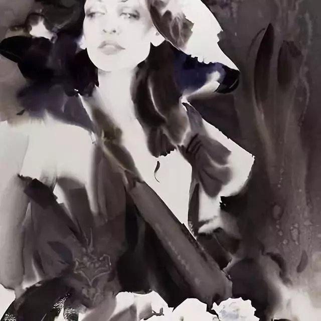 斯拉瓦@水墨韵味,乌克兰艺术家斯拉瓦·普里切德水彩人物作品欣赏