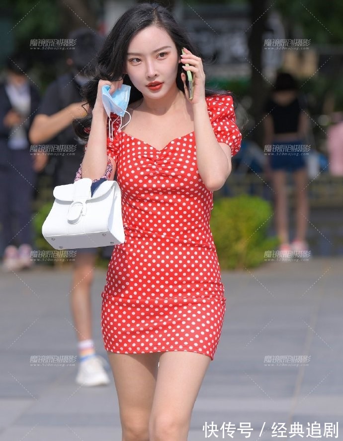 可爱|这么可爱的斑点裙,我要如何不动心呢