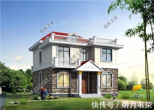 真石漆|10套现代新款二层自建房,2021年开头选一个,年尾就能住