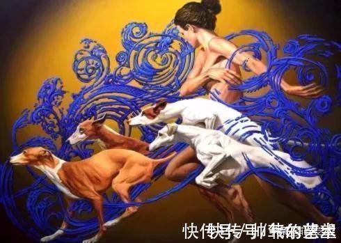拉斐尔!南美现代古典主义风格大师米格尔油画作品中的温柔女孩