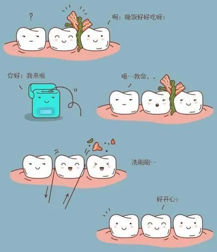 牙线|全国爱牙日丨牙线会撑大牙缝吗？