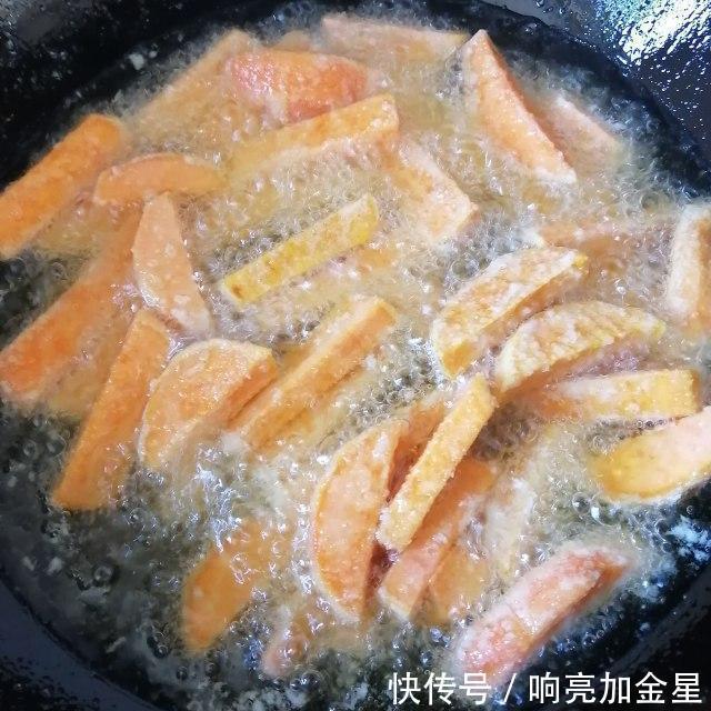 零食|椰蓉地瓜条，低脂又健康的小零食