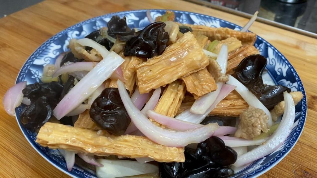  学会|泡腐竹时，不要放水里就泡，学会饭店的方法，简单快速不夹生