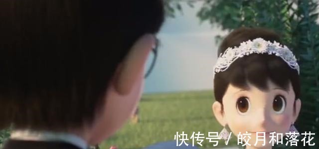 小柯南|《哆啦A梦伴我同行2》大雄终于结婚了,静香婚纱打扮不负众望