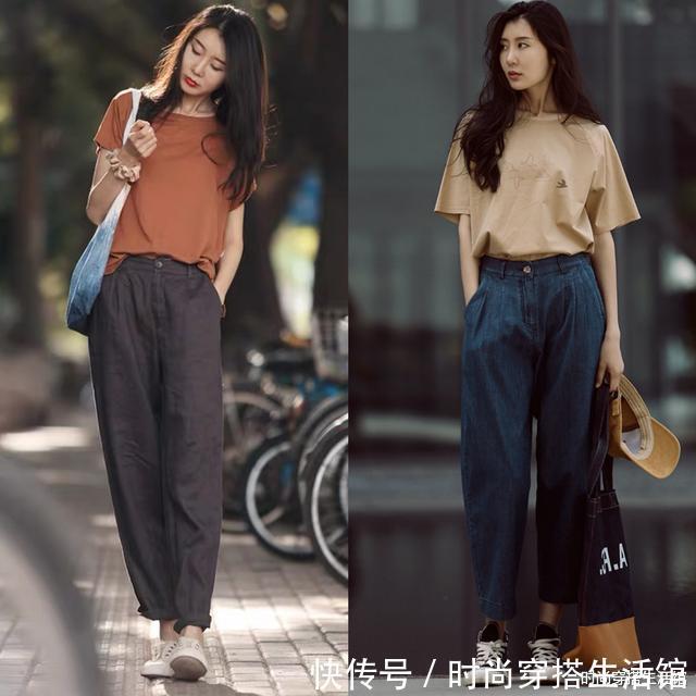 休闲裤|不管穿什么裤子都别乱穿,试试这4条裤子,时髦显瘦更有气质