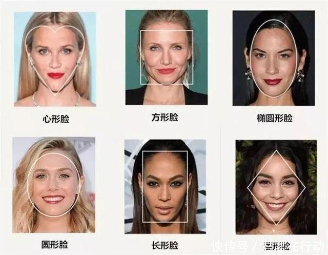 每种脸型都有适合的发型,方脸不适合黑长直,长脸自然卷发最美