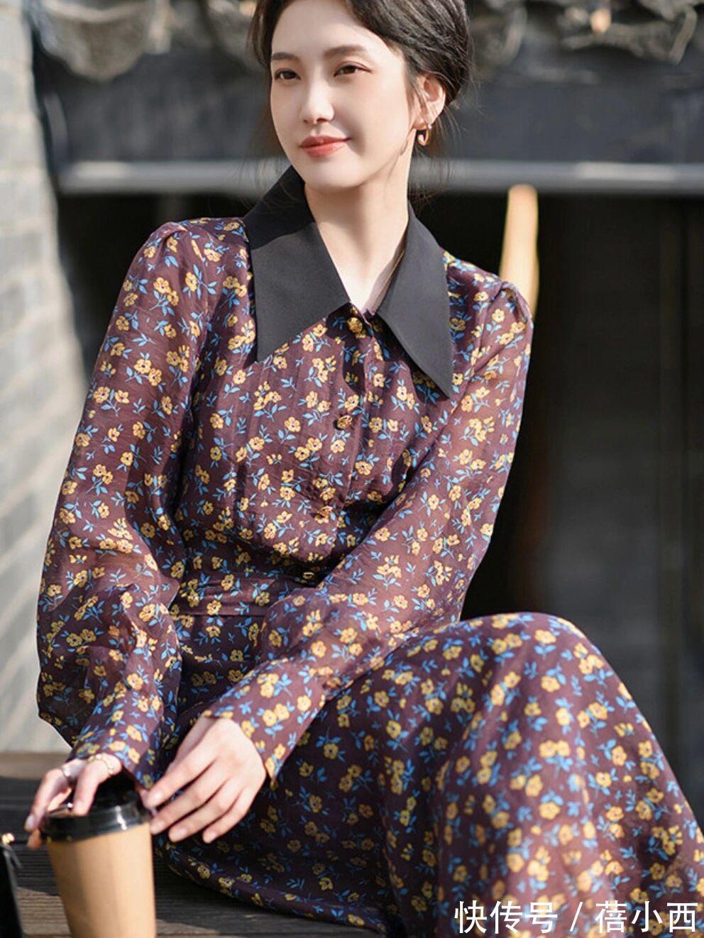 丝带状|早春的第一条连衣裙你准备好了吗?时尚博主的穿搭思路,总结好了