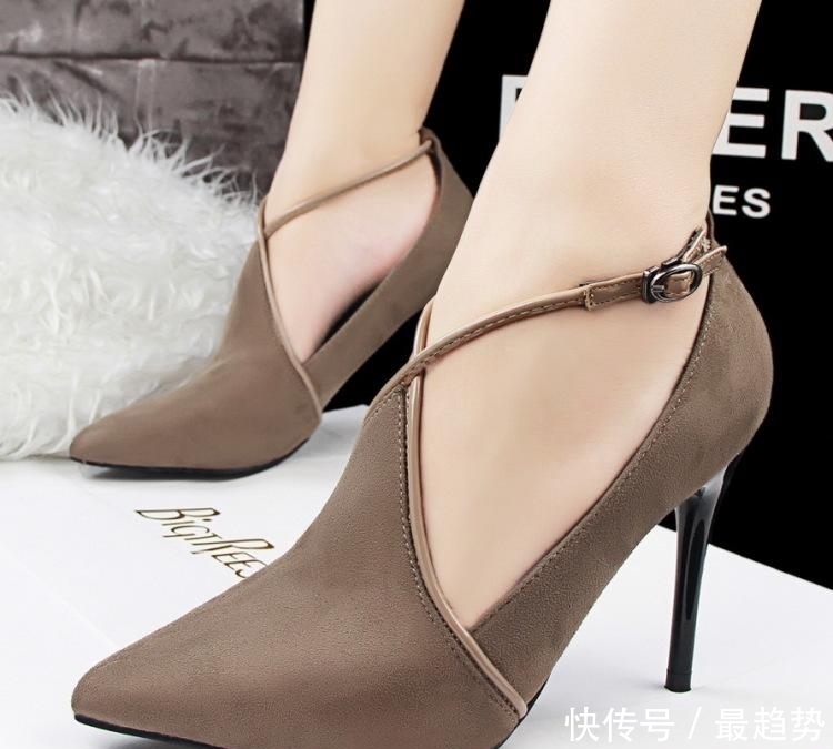 魅力|精致大方的细跟鞋,简约的设计尽显女人魅力!