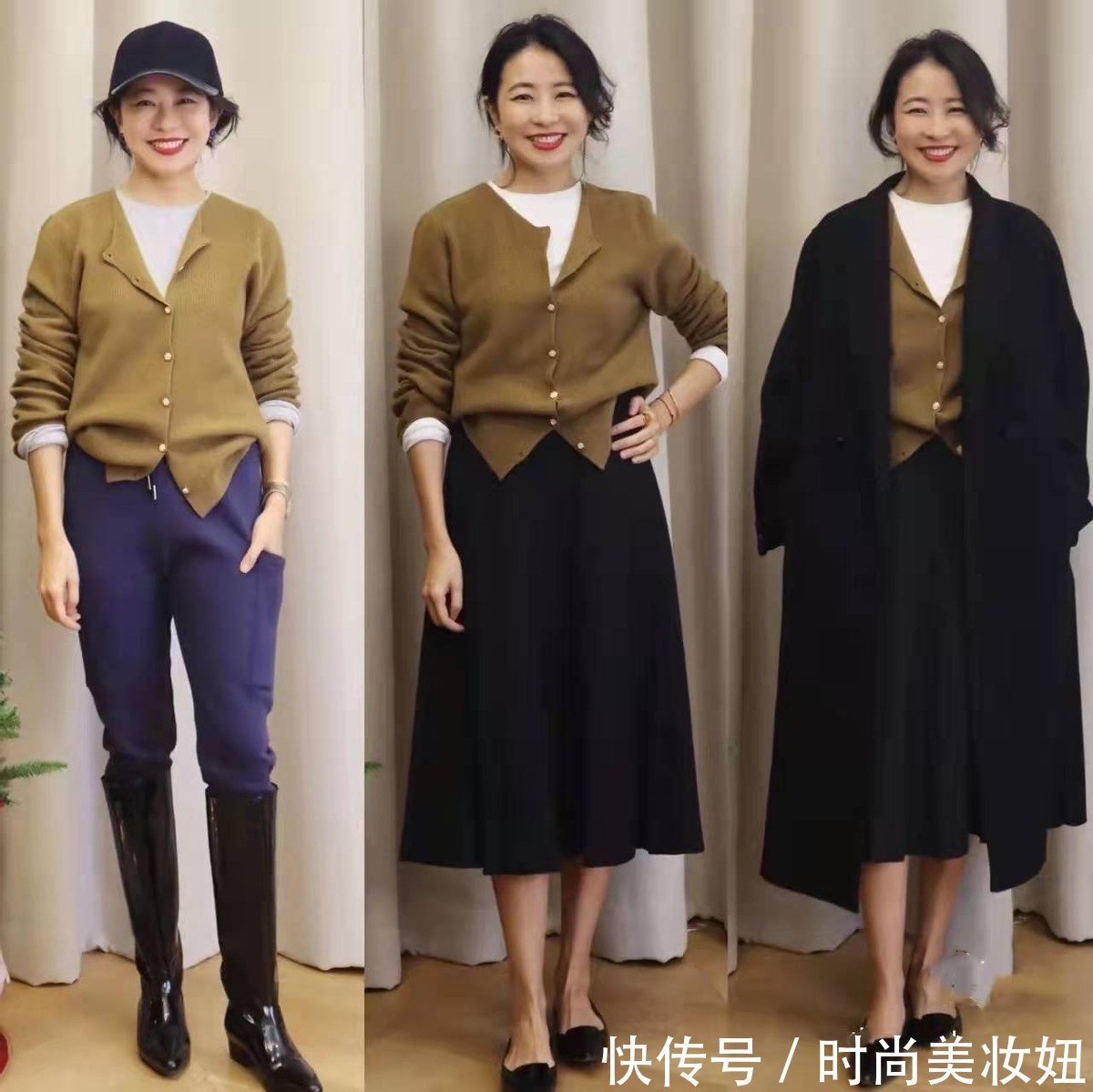 百搭 冬季衣橱必备的2种衣服,从毛衣到大衣,保暖百搭又洋气
