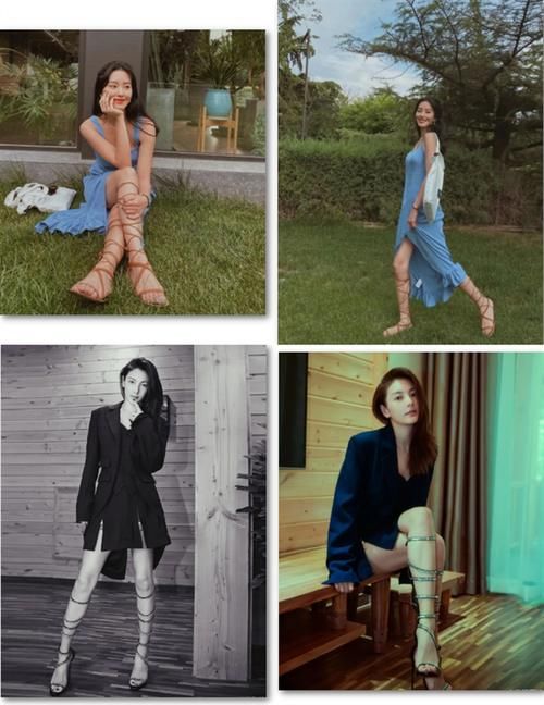 小姐姐|angelababy有颜任性，一袭长裙配平地拖鞋，气场强大，女王范十足