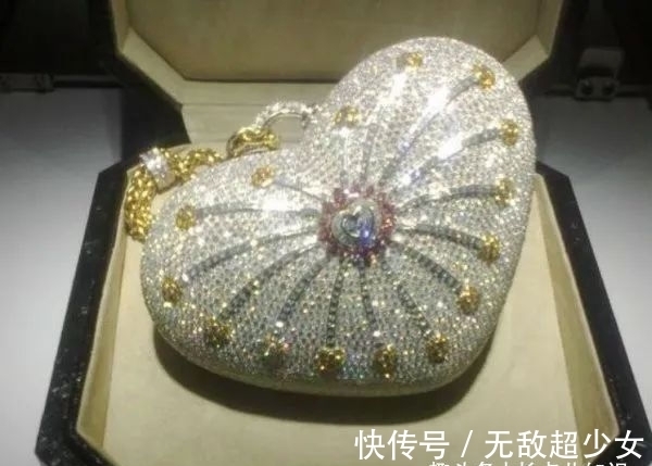 吉尼斯世界纪录 世界最贵的包包,镶有4517颗钻石