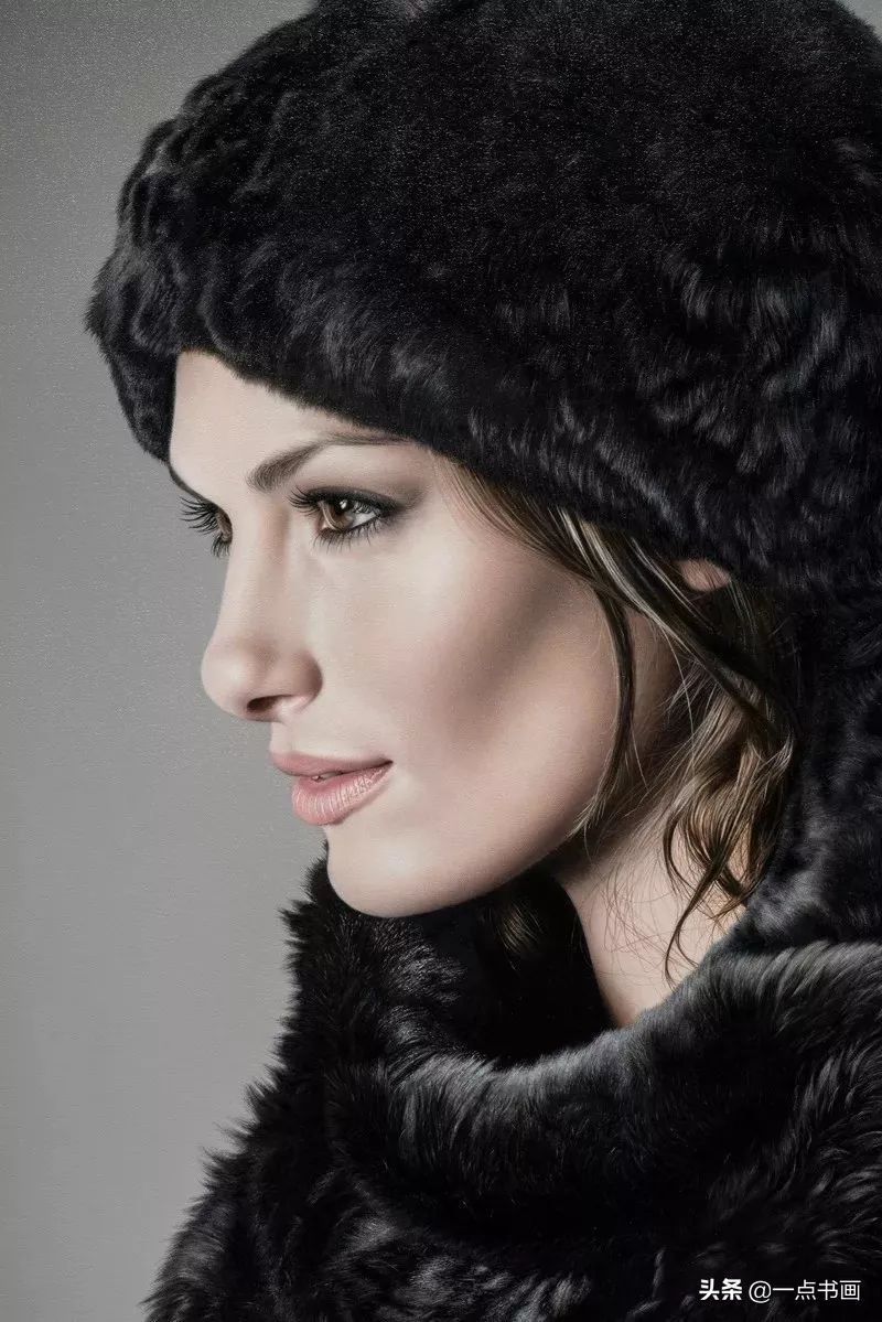 艺术家$瑞典女艺术家 安娜·哈尔丁·莫尔 写实作品欣赏