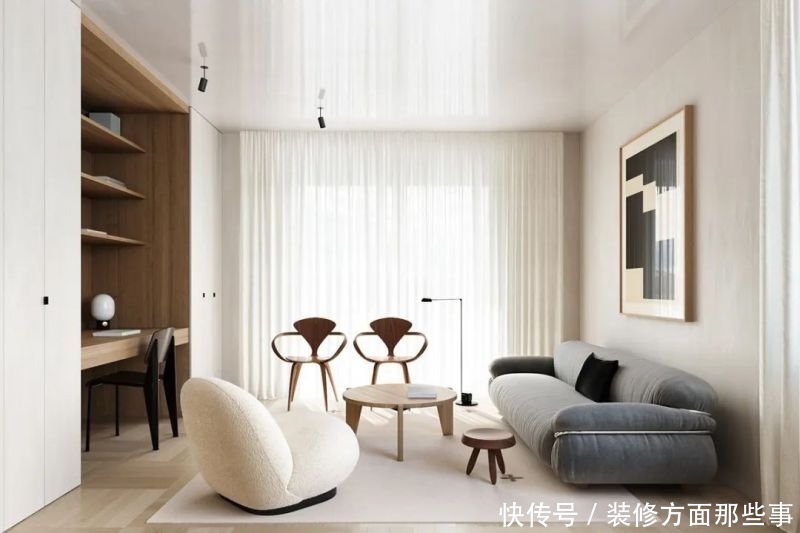 格调|71平简约休闲中多了日式的格调,让家里散发出原木般的自然清新