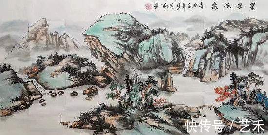 一等奖!徐慕翔——中国当代德艺双馨艺术家丨远景收眼底 动中藏恬静