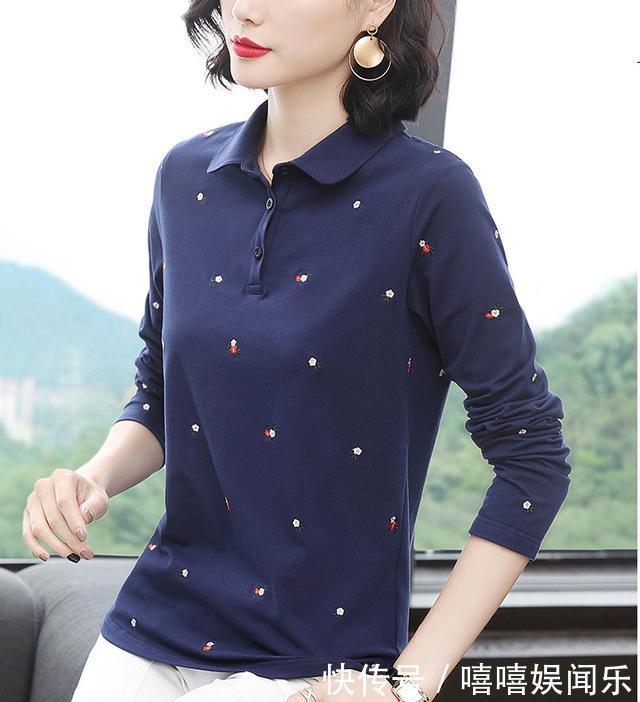 年轻|150斤都可以穿的早秋小衫,藏肉显瘦显年轻