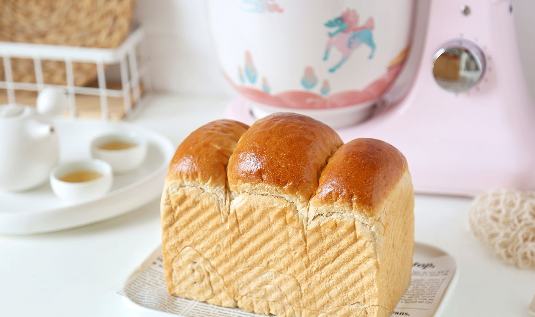 烫种法|揉面时多加1步，做好的面包想不软都难，松软拉丝，放3天也不硬