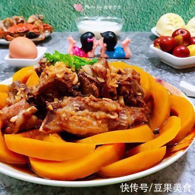#元宵节美食大赏#排骨蒸南瓜