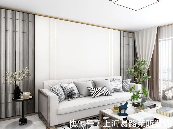 新中式|小户型不能装‘新中式’风格?凡事不能绝对,小户型新中式,一样美到骨子里