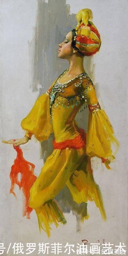 沃斯特雷佐娃!俄罗斯画家阿纳斯塔西娅·沃斯特雷佐娃漂亮油画作品欣赏